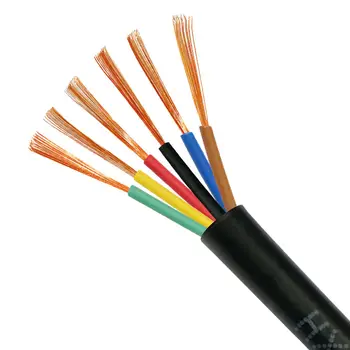 CCC aprobarea AVVR 0.2 mm, 0.3 mm pvc flexibil, izolat, fir de cupru cabluri electrice pentru control acces flex electric wire