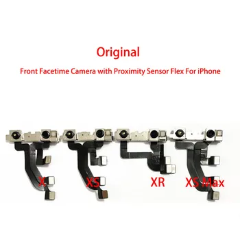 Originale Pentru iPhone X XR XS Max Cameră Frontală Cu Proximitate Senzor de Lumină Cablu Flex