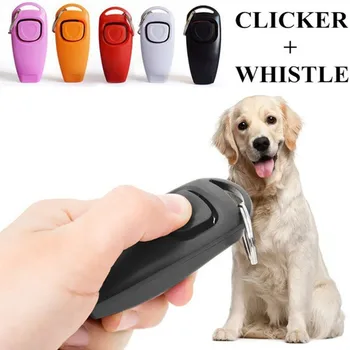 Câine De Formare, Cățeluș 1 De Formare Cheie În Clicker Câine De Companie Opri Cu Latratul Consumabile Ajutor Inel 2 Clicker Instrument Fluier Antrenor De Câine De Companie