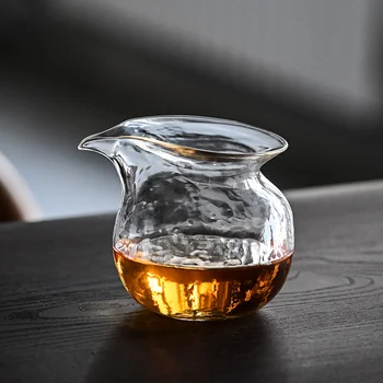 220ml Japoneză Ciocan Sticlă Model Corect Cupa Chahai Ceai Ulcior rezistente la Căldură Cafea, Ceai Kung Fu Separator de Ceai Set Accesorii