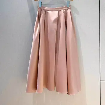 Femei elegante Solid Fuste Plisate Moda Simplu Talie Inalta Fusta Neagra Streetwear Noi Y2K Blând Haine de Moda 2Color 2023