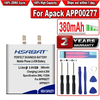 HSABAT 380mAh APP00277 Baterie pentru fosili gen 4, pentru un pachet 1ICP4/24/28