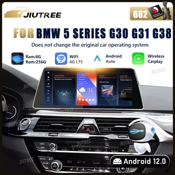 Android 12 Pentru BMW Seria 5 G30 G31 G38 2018 - 2021 EVO Sistem Wireless Carplay Auto Multimedia Video Player Radio-Navigație GPS
