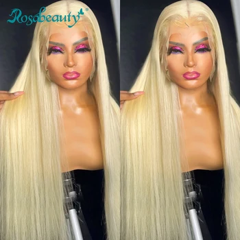 Rosabeauty 30 40 Inch 13X6 HD 613 Blonda Dantelă Transparentă Față Peruci Par Uman Brazilian Direct 13x4 Frontal Peruca Pentru Femei