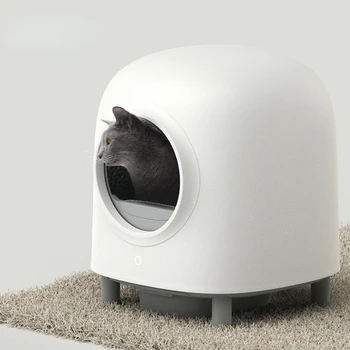nou stil de vânzare fierbinte WIFI App de Control 2-G a doua generație Automat Inteligent Pisica Litiera Pisica Toaletă