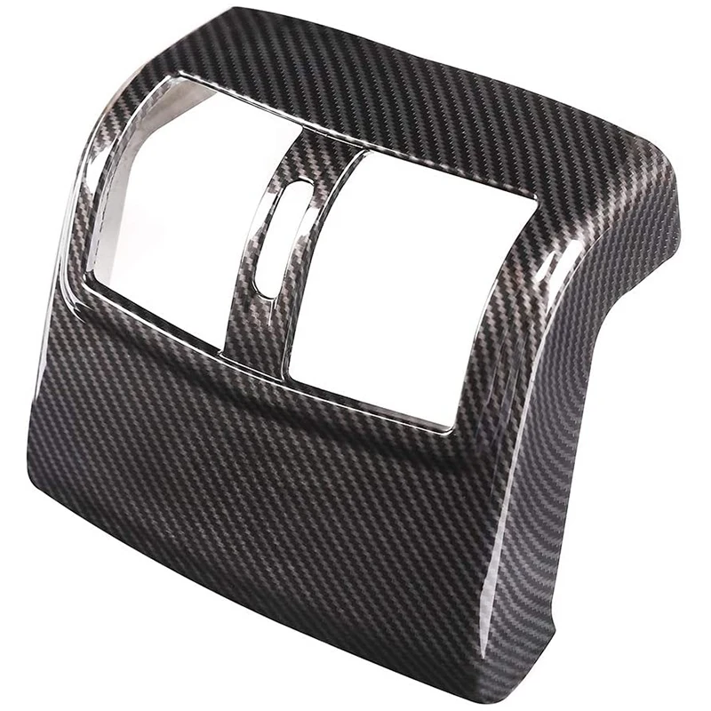 ABS, Fibra de Carbon-Spate, Aer condiționat Priza de Aerisire Trim Autocolant Accesorii Pentru Mercedes Benz W212 E-Cl 2012-2015