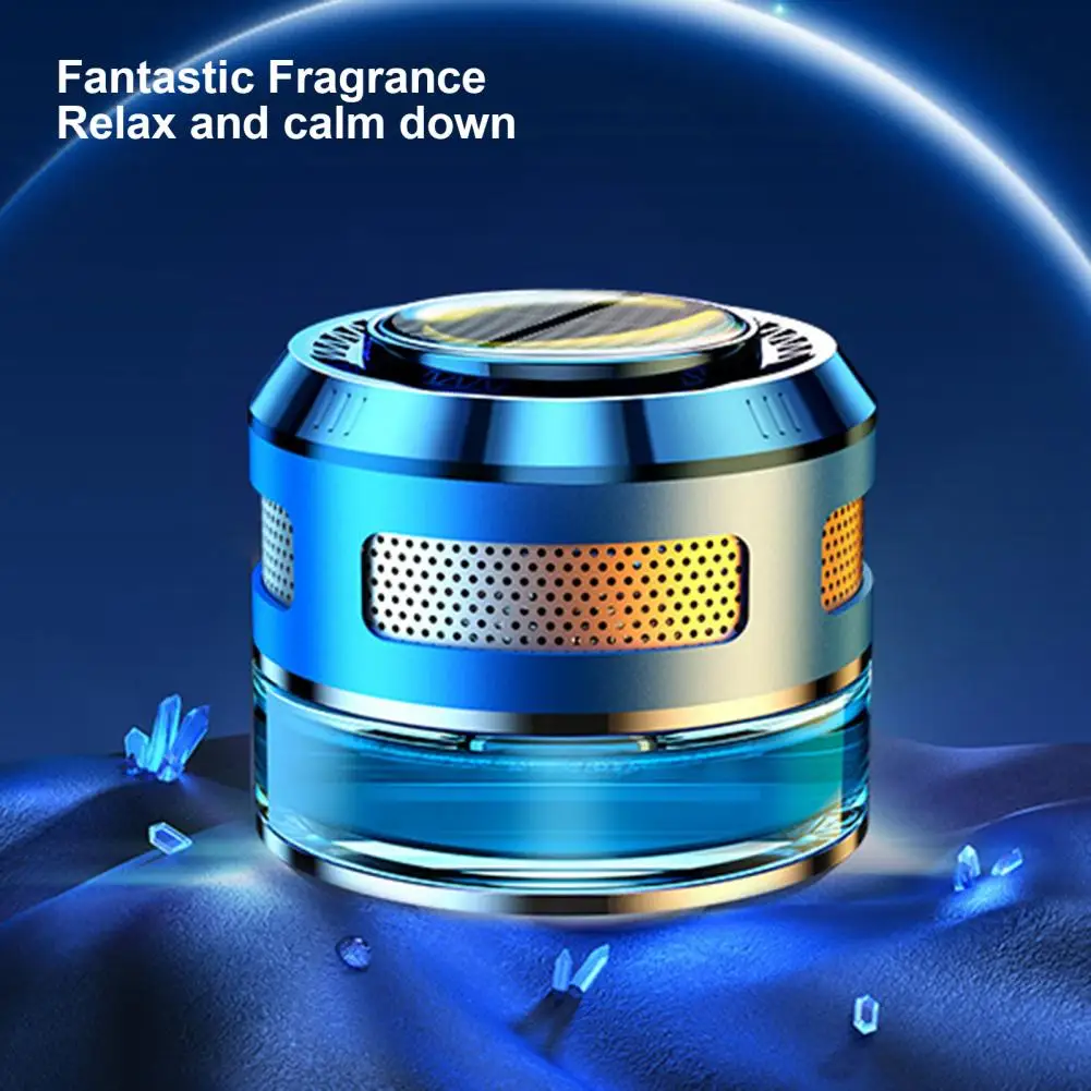 Solar-Alimentat Masina de Parfum Ornament Aromoterapie Auto Decor pentru Bărbați Sigur Elegant Disponibil în Verde Gri Albastru